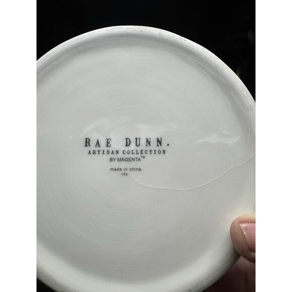 Rae Dunn “You are Beautiful” White Round Jewelry Box Bowl w/ Lid Trinket Dish - Picture 6 of 8